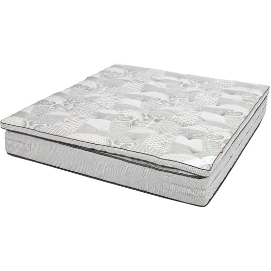 Picture of BLISS latex foam mattress pad grey - 160x200cm