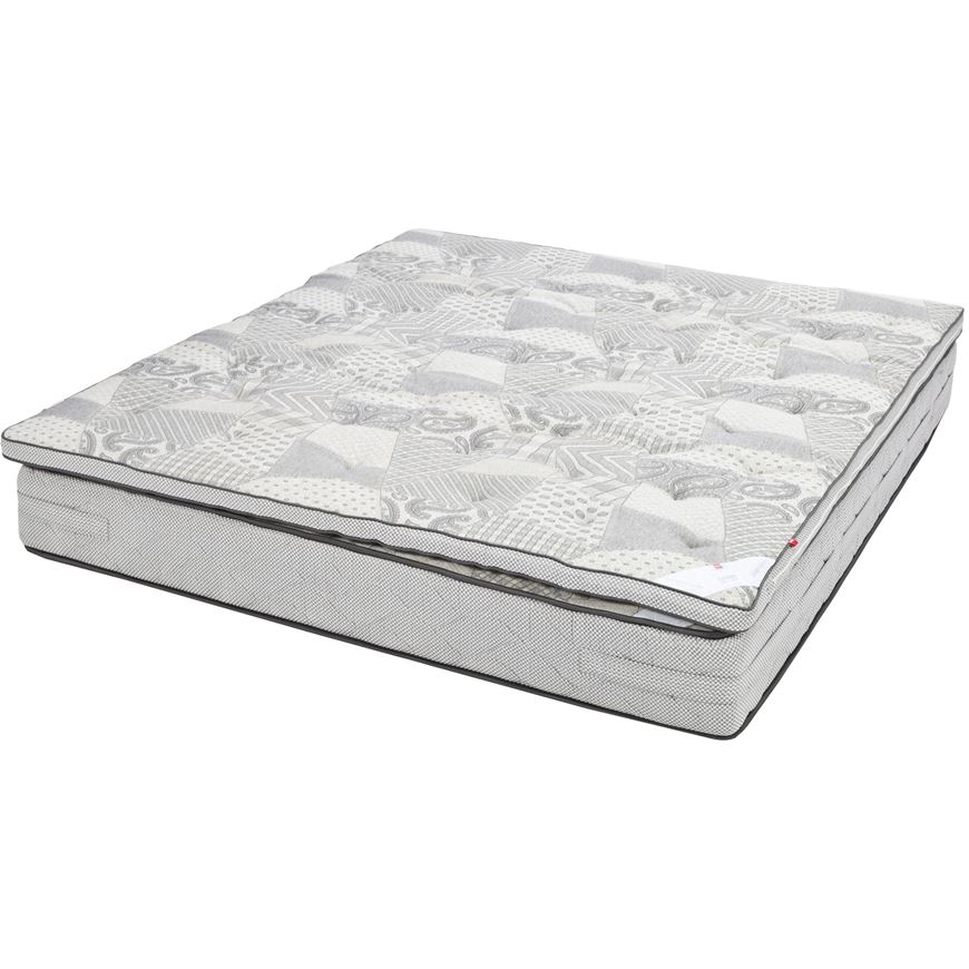 Picture of BLISS latex foam mattress pad grey - 160x200cm