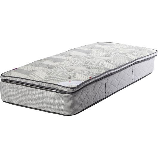 Picture of BLISS memory foam mattress pad grey - 120x200cm