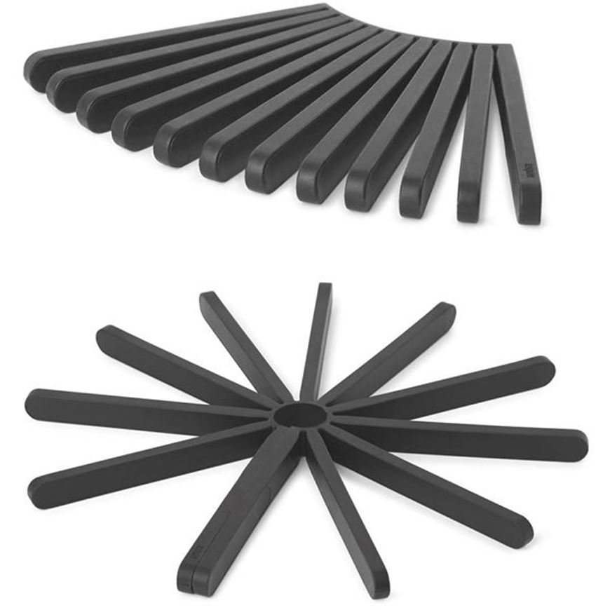 Picture of FANFARE trivet black set of 2
