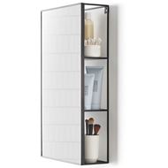 CUBIKO mirror with storage 61x31 black