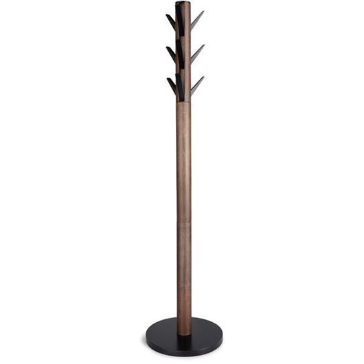 FLAPPER coat rack black/brown