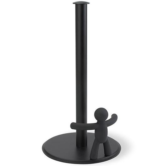 BUDDY paper towel holder black