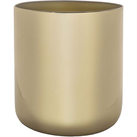 MELVILLE planter h21cm gold