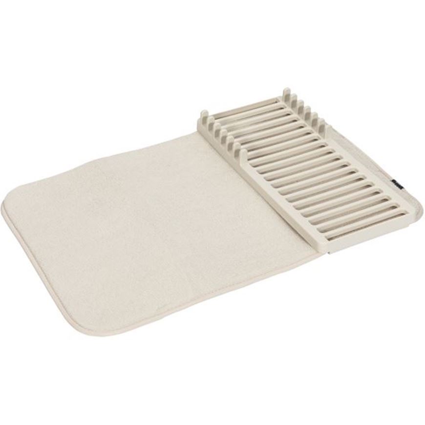 Picture of UDRY mini dish rack & drying mat natural