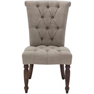 SERA dining chair taupe/light brown