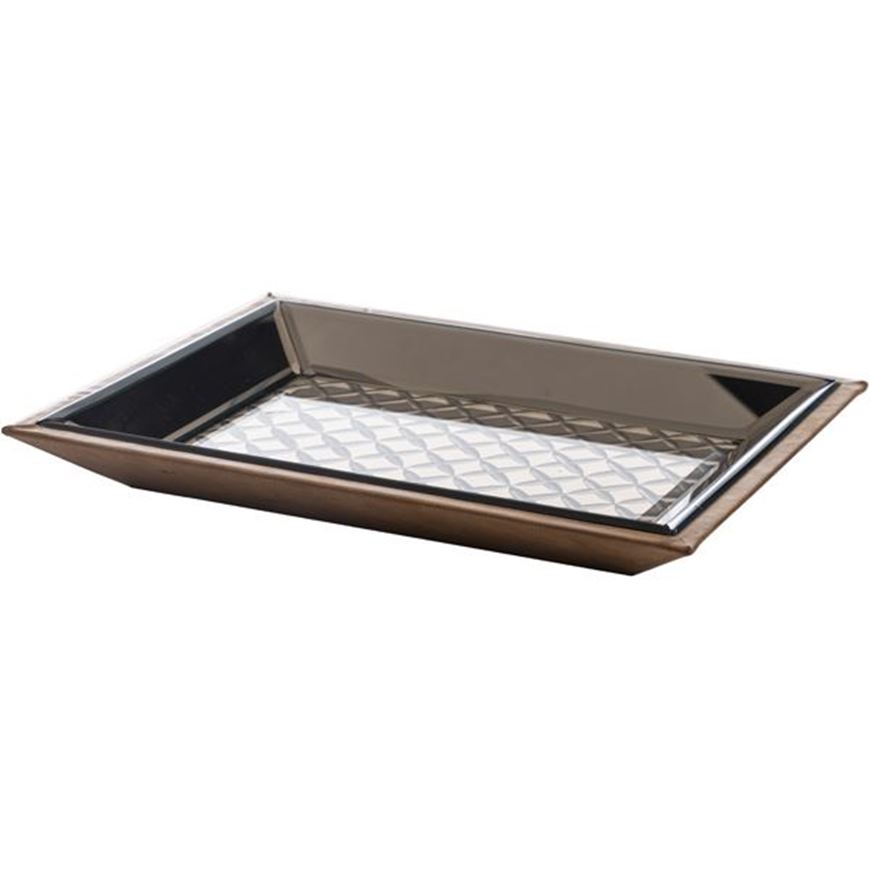 Picture of BASIL tray 31x23 bronze