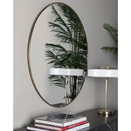 HUBBA mirror d86cm brass