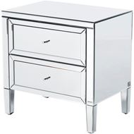 KIWIN bedside table clear