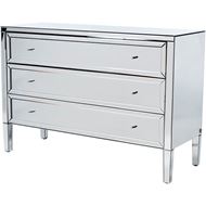 KIWIN chest 3 drawers clear