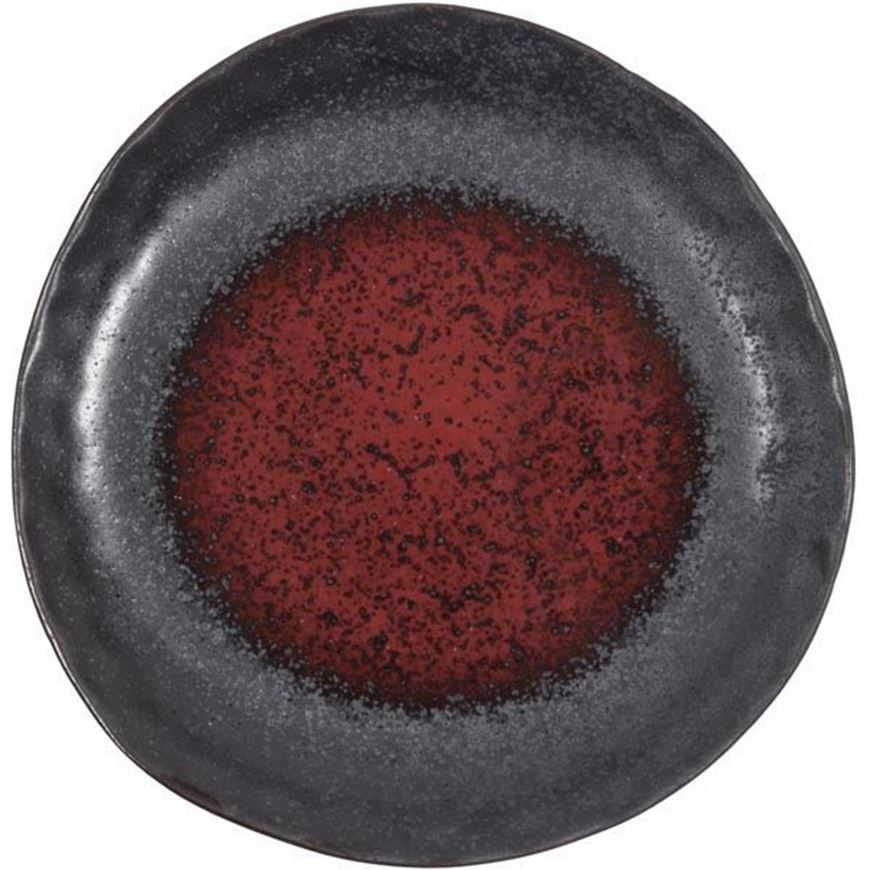 XUE dessert plate d22cm red