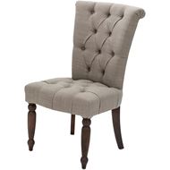 SERA dining chair taupe/light brown