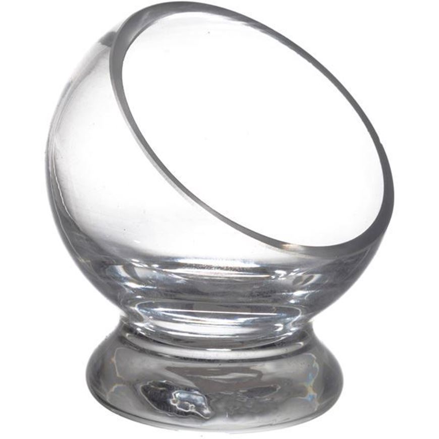 SAPORE tea light holder h10cm clear