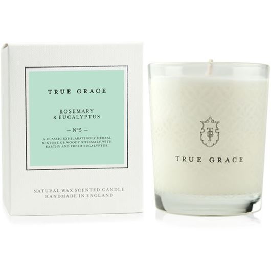 ROSEMARY & EUCALYPTUS candle small white