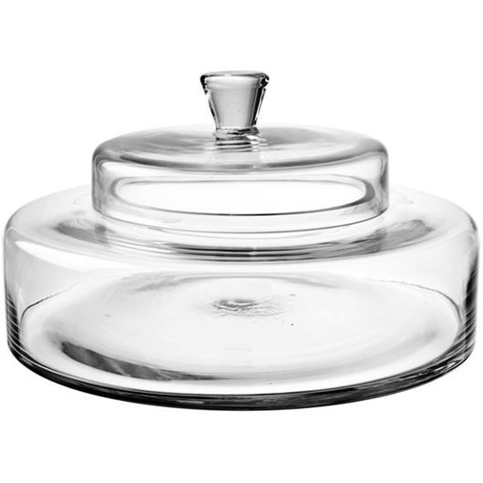 NEBO jar with lid h14cm clear