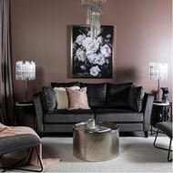 MASON coffee table d60cm nickel