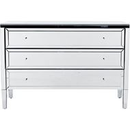 KIWIN chest 3 drawers clear