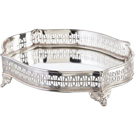 HARMON tray 22x16 silver