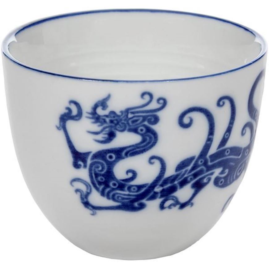 HADI bowl d8cm white/blue