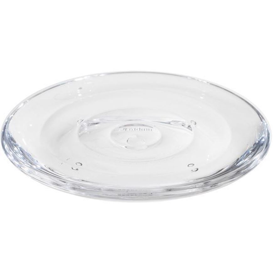 DROPLET soap dish clear