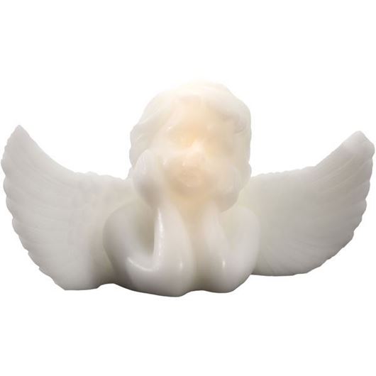 CHERUB deco with light h15cm white