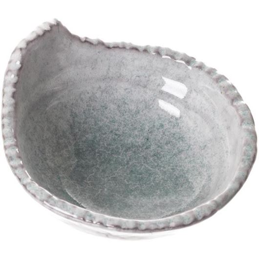 BIYU bowl 12x13 grey/green