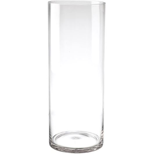 ALIKA vase h30cm clear