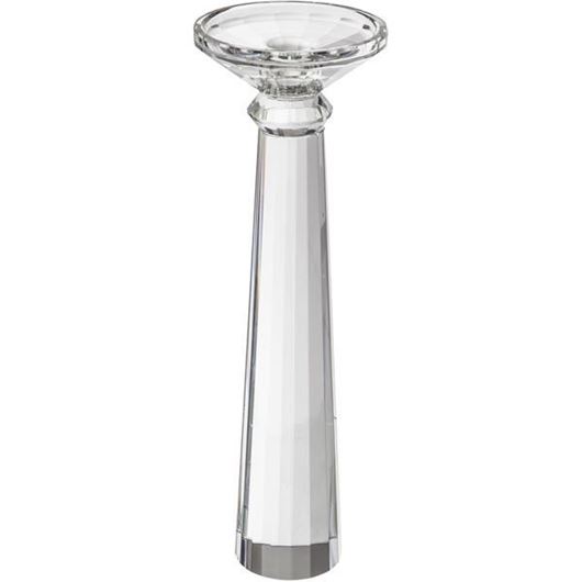 SIAH candle holder h36cm clear