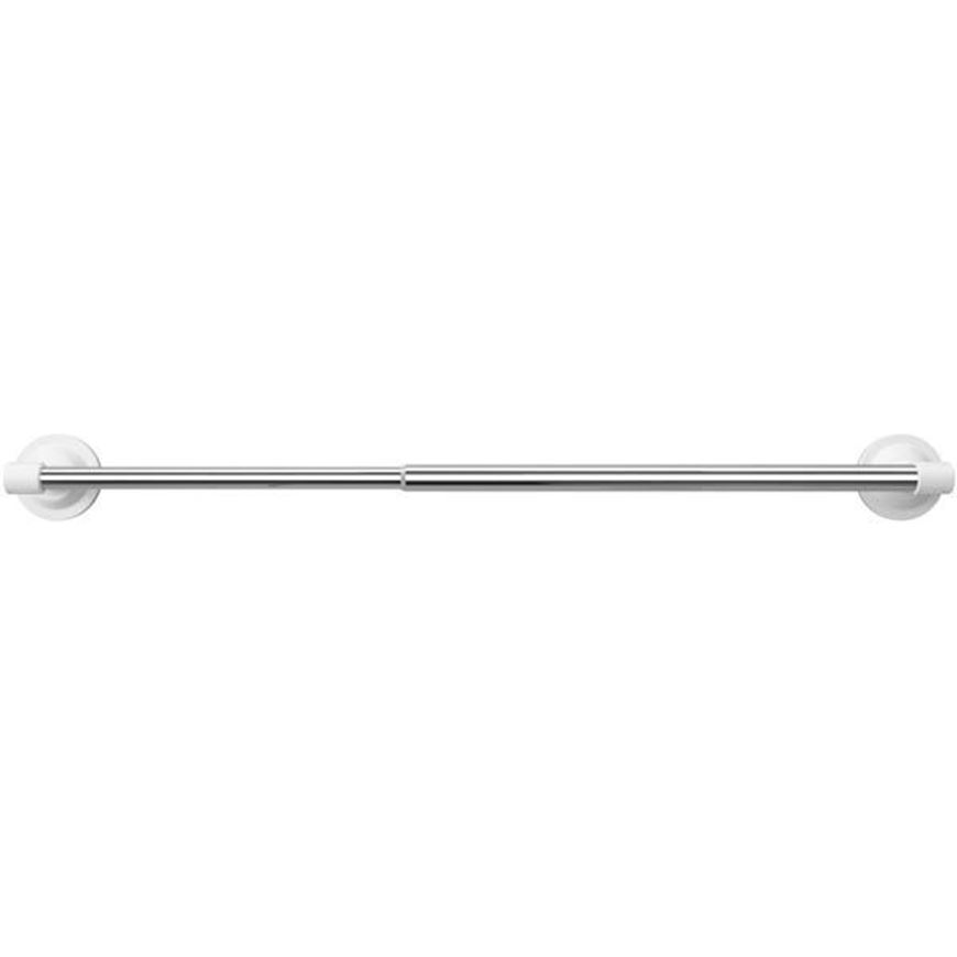 FLEX sure-lock towel bar stainless steel/white