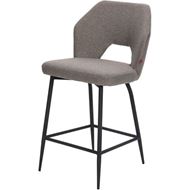 HOLD counter chair taupe/black