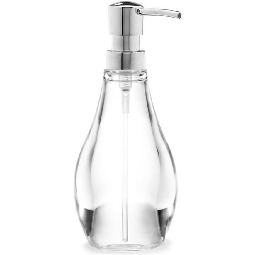 DROPLET soap pump clear