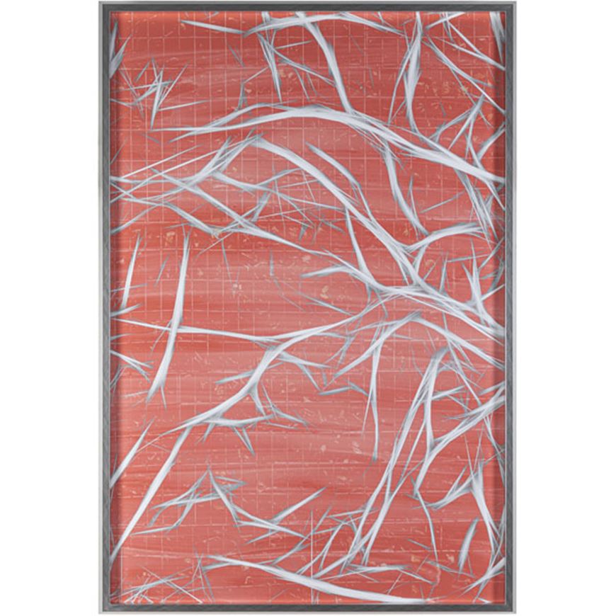 Picture of MARELLA III print silver - 84x124cm