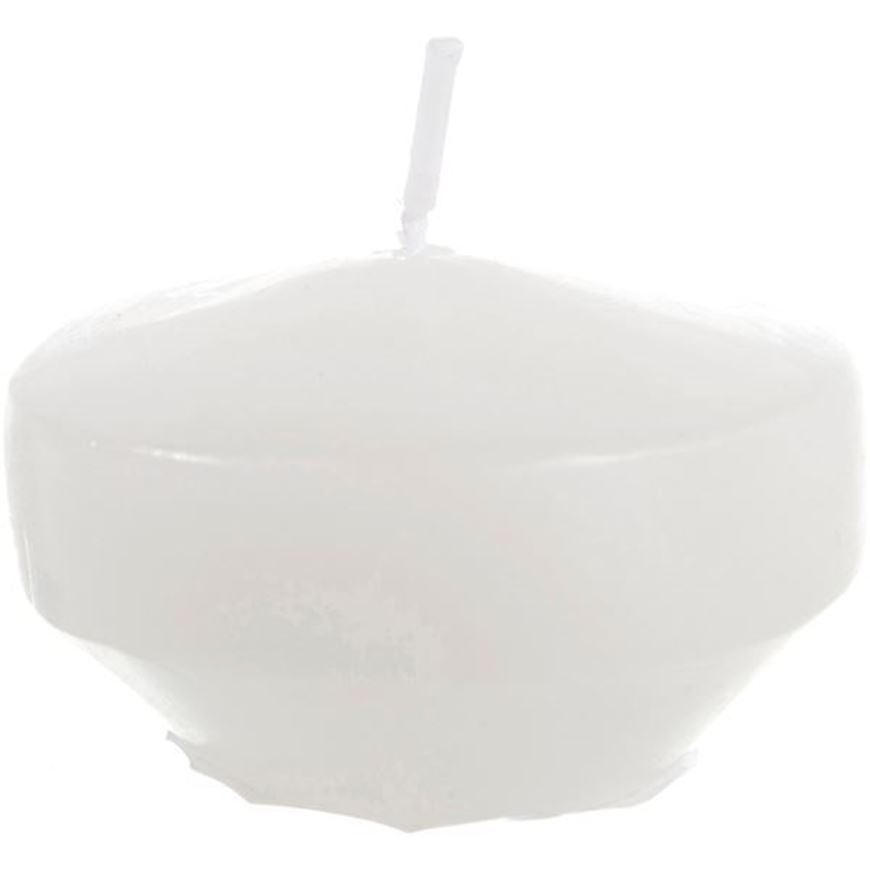 TIKI floating candle d5cm white