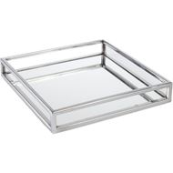 ELIAH tray 30x30 stainless steel