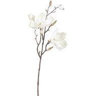 VELVET magnolia stem h61cm white