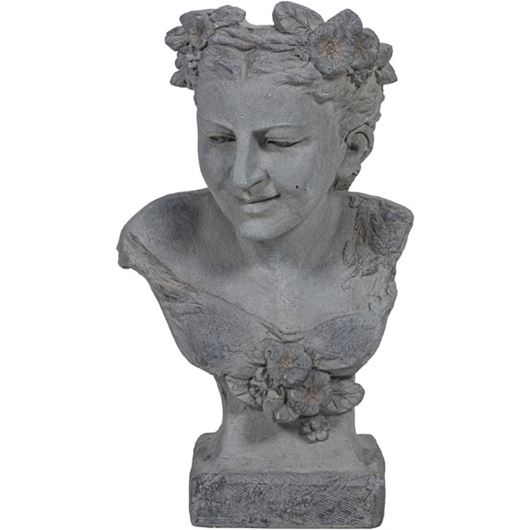 Picture of VALEZ planter grey - H64cm