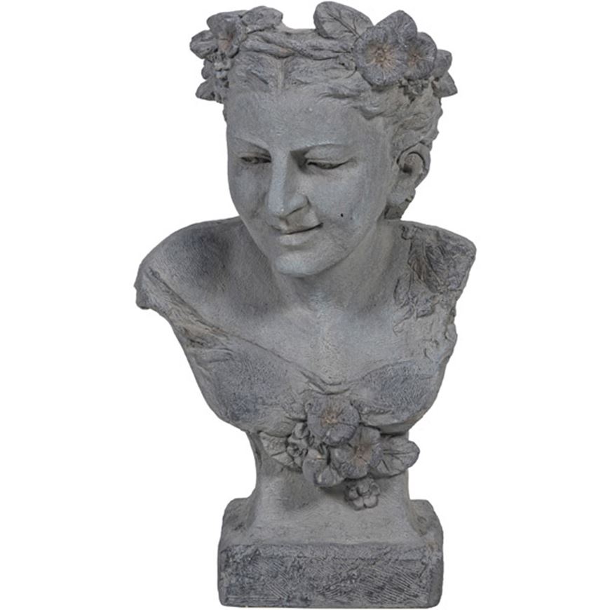 Picture of VALEZ planter grey - H64cm