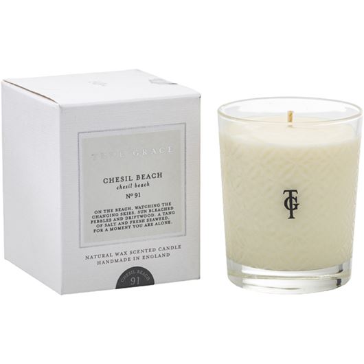 Picture of CHESIL BEACH candle small clear