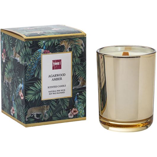 Picture of AGARWOOD AMBER candle gold