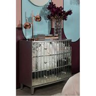 VELVET magnolia stem h86cm purple