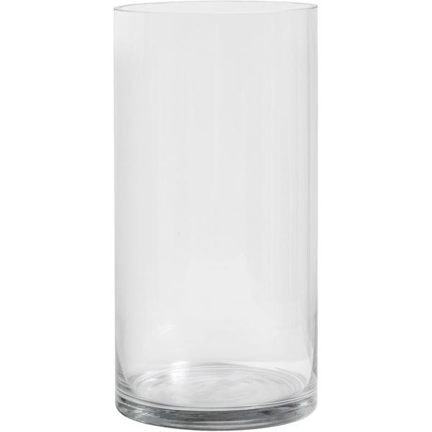 HAILEY vase h40cm clear