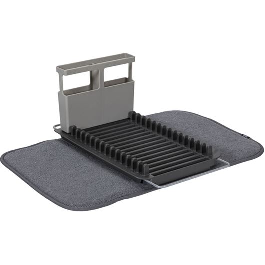 Picture of UDRY over the sink dish rack & drying mat dark grey