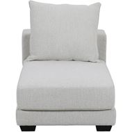 SPUD armless chair white