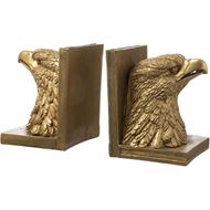 AMYNTAS bookends h17cm set of 2 gold