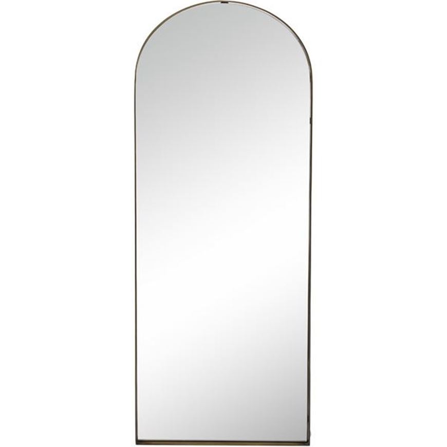 ARCH floor mirror 200x76 brass