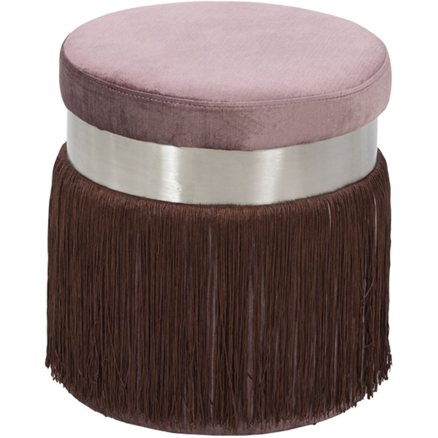 Picture of WONDER stool purple - dia 43cm