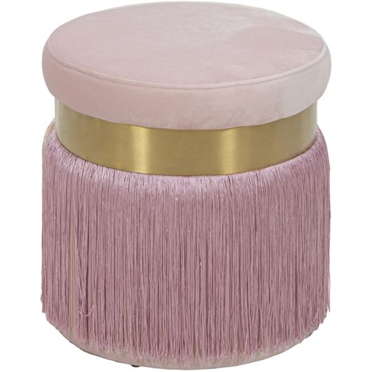 Picture of WONDER stool pink - dia 43cm