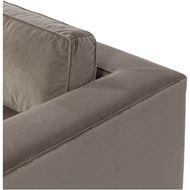 SENT sofa 2.5 microfibre taupe