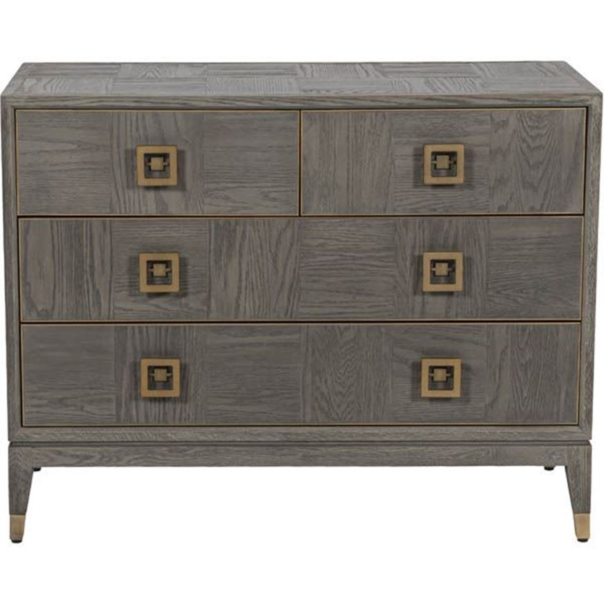 SANC chest 4 drawers grey