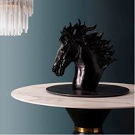 ADRUS horse decoration h71cm black
